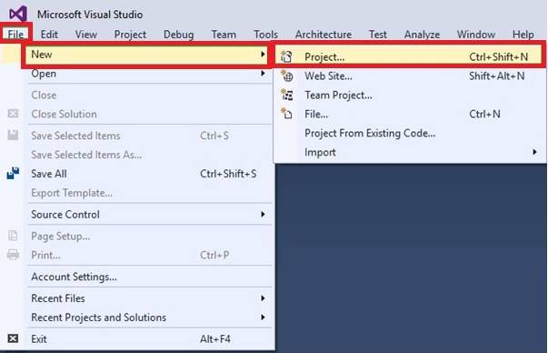 Create Windows Universal Project
